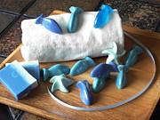 Blue Fish Mini Soap