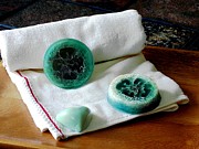 Luffa Turquoise Soap